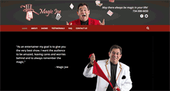 Desktop Screenshot of magic-joe.com